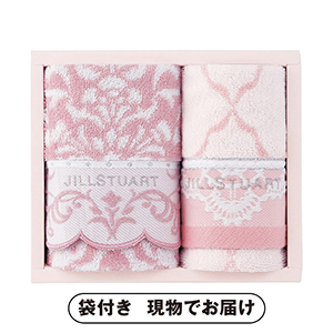 ジルスチュアート ブルームオーナメント フェイス1P・ウォッシュタオル1P