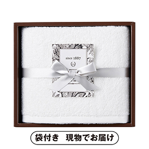 OUCHI TSUKAI スリムバスタオル（パールホワイト）