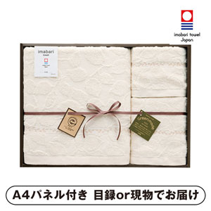 グリーンモード 今治エコリーフ タオルセット A【パネル・目録付】