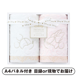 ディズニー プレミアム エターナリー ゲストタオル2P（ミックス）【パネル・目録付】
