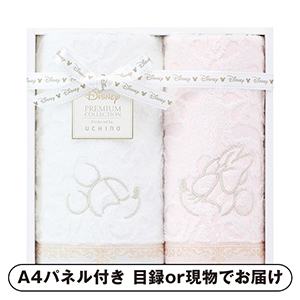 ディズニー プレミアム エターナリー フェイス1P・ゲストタオル1P（ミックス）【パネル・目録付】