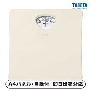 タニタ アナログヘルスメーター（グレー）【パネル・目録付】