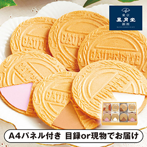 東京風月堂 ゴーフレット48枚入（包装済）【パネル・目録付】
