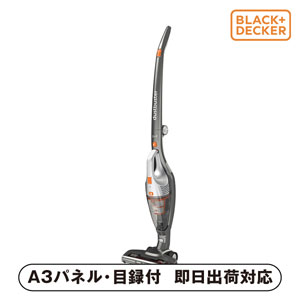 BLACK+DECKER コンパクトスティッククリーナー【パネル・目録付】