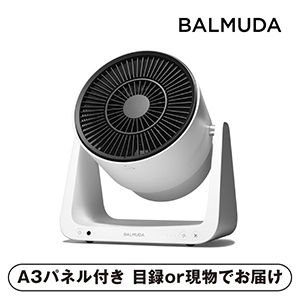 【BALMUDA】グリーンファン C2 ホワイト【パネル・目録付】