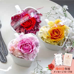 母の日フラワーギフト ボヌール