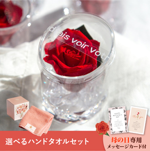 【送料無料】母の日フラワーギフト フラン 選べるハンドタオルセット