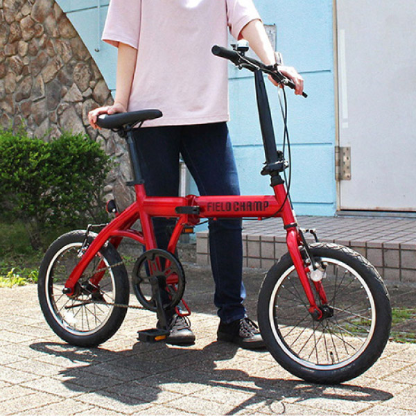 フィールドチャンプ 折り畳み自転車(赤) フィールドチャンプ 折り畳み自転車(赤)