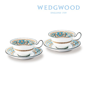 【Wedgwood】フロレンティン TQピオニー 2客