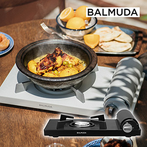 【BALMUDA】テーブルストーブ ブラック