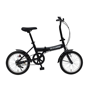 【フィールドチャンプ】16インチ折畳み自転車BK