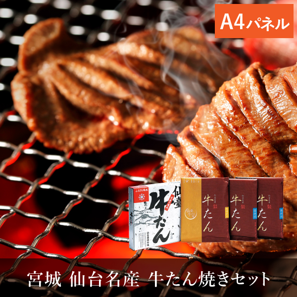 宮城 仙台名産 牛たん焼きセット