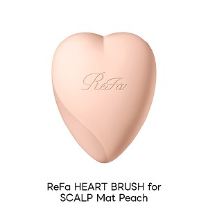 ReFa HEART BRUSH for SCALP Mat Peach