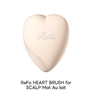 ReFa HEART BRUSH for SCALP Mat Au lait