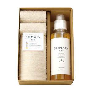 そまり 洗濯用液体石けんとフェイスタオル1P・ハンドタオル2P