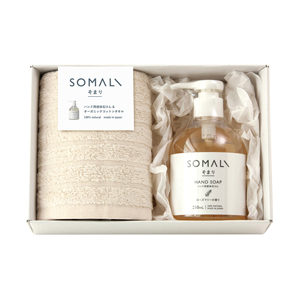 そまり ハンド用液体石けんとハンドタオル1P