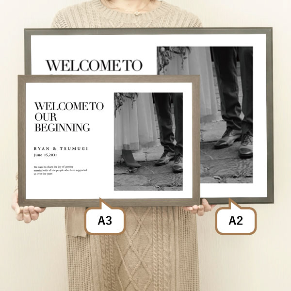 11％OFF】フォトウェルカムボード(ルーセント バーニー