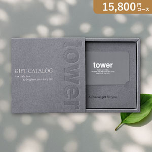 カード型カタログギフト 山崎実業 tower【15800円コース】DGY