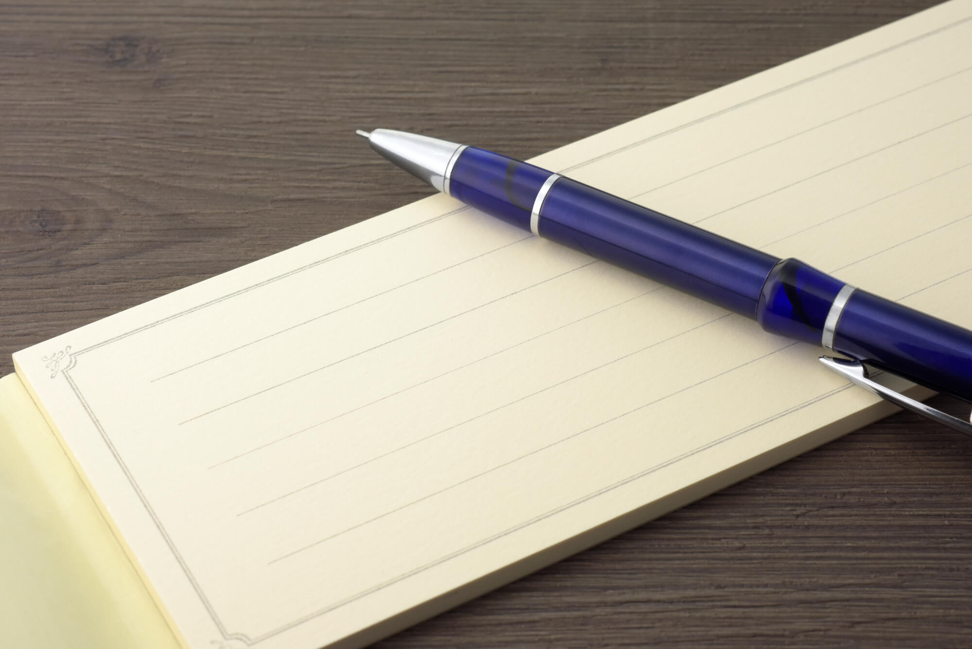 一筆箋を使用したお礼状の書き方！文例も紹介