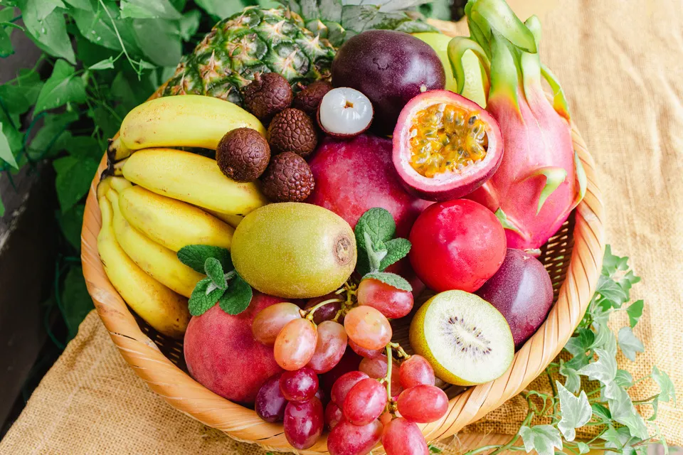 かご盛りフルーツ