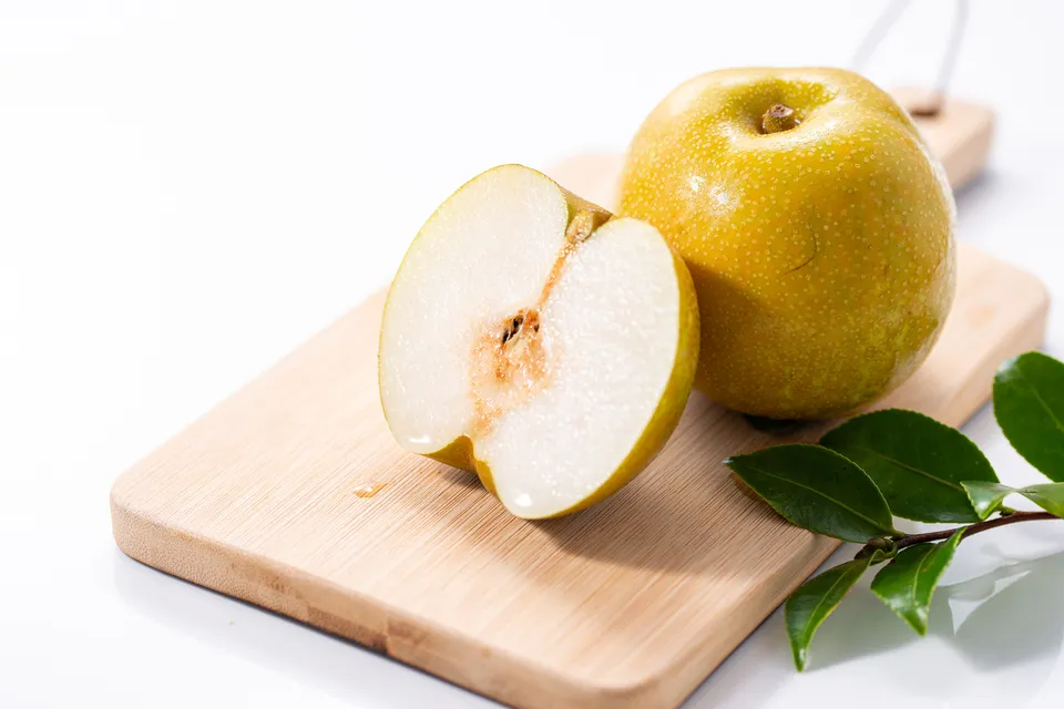 みずみずしい梨