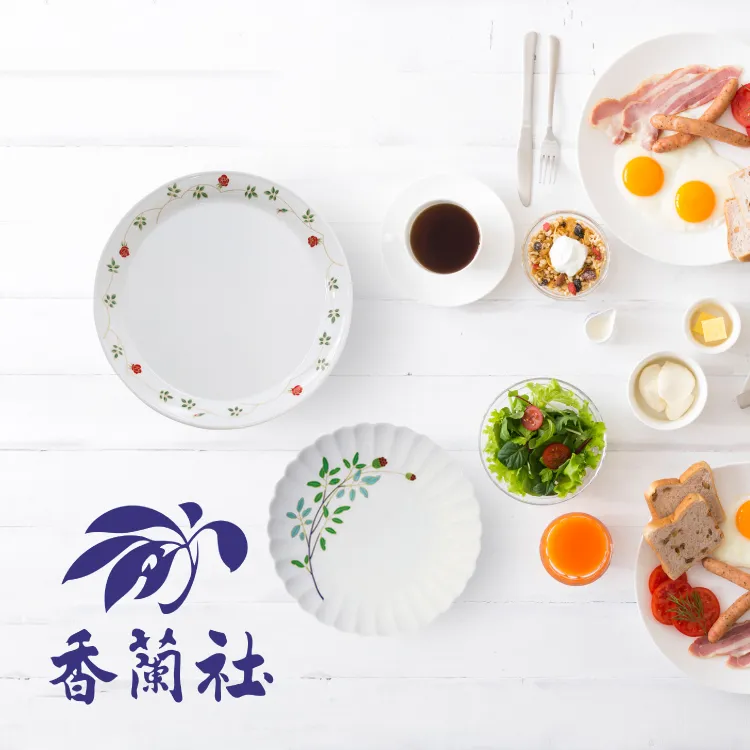 香蘭社 オーキッドガーデン 3色 kouransha 蓋物