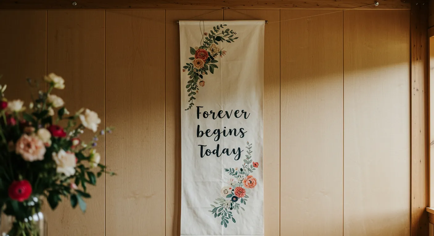 ウェディングタペストリーを手作りする前に確認すべきポイント