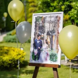 フォトウェルカムボードはどんな写真を使う？素敵な結婚式を演出するための写真選びをご紹介