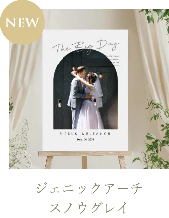 ジェニックアーチ スノウグレイ（A2パネル）