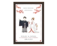 CG似顔絵ウォーターカラー