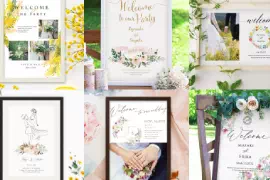 春婚向けウェルカムボード
