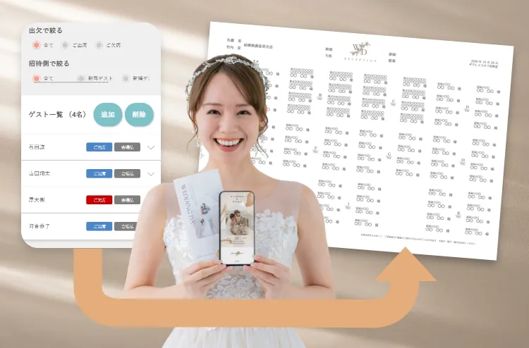 WEB招待状(完全無料)｜結婚式・二次会の招待状ならPIARY(ピアリー)